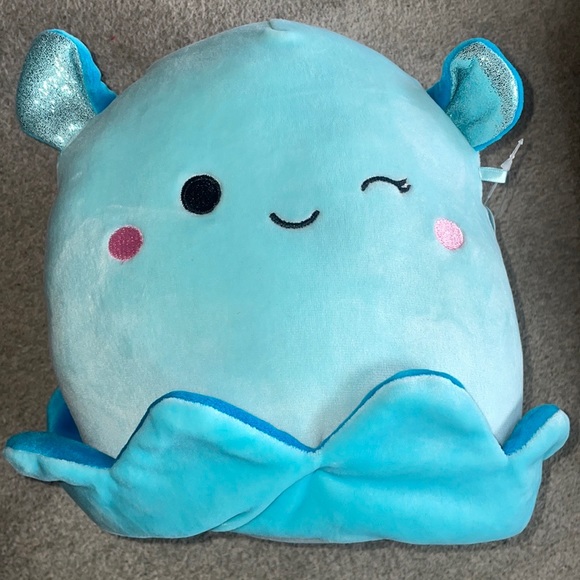 💕 Squishmallow LORETTA THE DUMBO OCTOPUS 7.5 inch NWT Squish - Picture 1 of 7